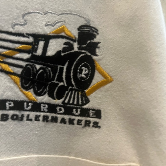 Purdue Oxford off-White Unisex Button-Down - Picture 11 of 12